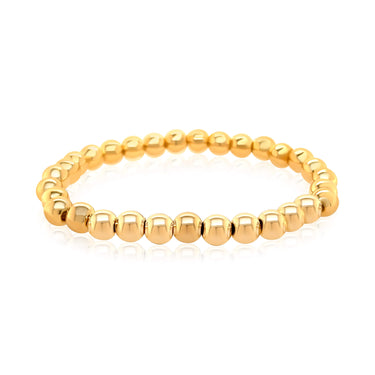 Gold Bead Bracelet